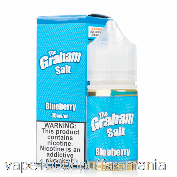 Sare De Afine Vape Romania - The Graham - E-lichid Mamasan - 30ml 50mg
